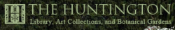 [Huntington Library, Art Collections, and Botanical Gardens Logo]