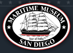 [San Diego Maritime Museum Logo]